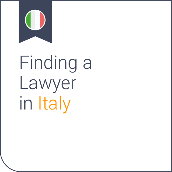 Finding a lawyer in Italy