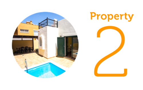 Property 2: Four-bed townhouse in Corralejo