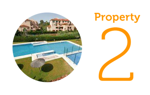 Property 2: Two-bed apartment in Pueblo Mexicano