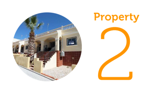 Property 2: Two-bedroom bungalow in Algorfa