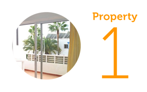 Property 1: Two-bedroom apartment in Puerto del Carmen