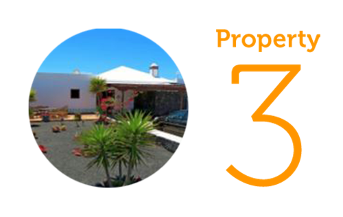 Property 3: Two-bedroom bungalow in Playa Blanca