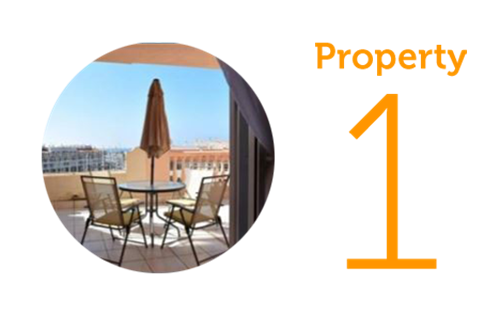 Property 1: Two-bedroom apartment in Almerimar Resort