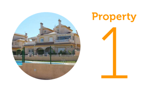 Property 1: Four-bedroom townhouse in La Zenia