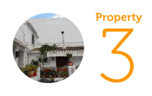 Property 3: Three-bedroom townhouse in Benamargosa