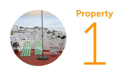 Property 1: Three-bedroom townhouse in Vejer Old Town