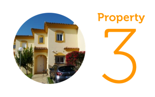 Property 3: Three-bedroom townhouse in Chiclana de la Frontera