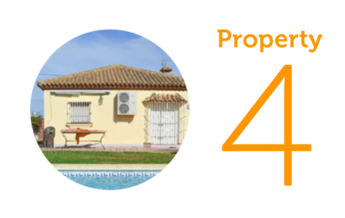 Property 4: Three-bedroom villa in Chiclana de la Frontera