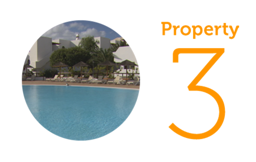 Property 3: Two-bedroom apartment in Costa Teguise (north)