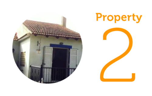 Property 2: Two-bedroom bungalow in Sidari