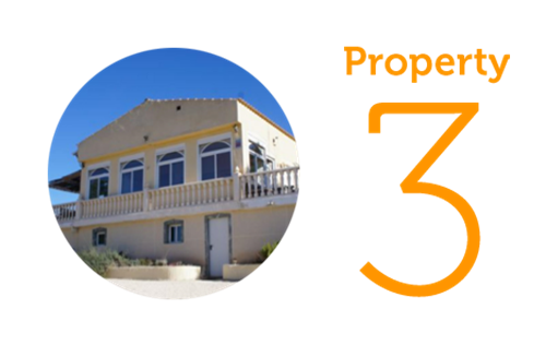 Property 3: Three-bedroom villa in Hondon de las Nieves