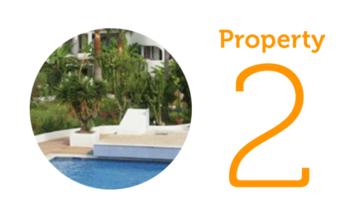 Property 2: Two-bedroom apartment in Siesta