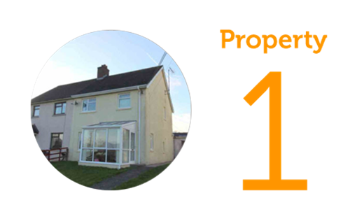 HOME Property 1: Three-bedroom house in Llanybydder