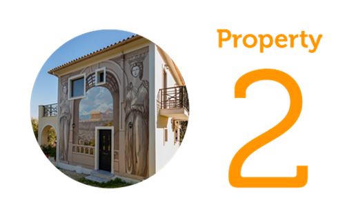 AWAY Property 2: Two-bedroom villa in Lithakia