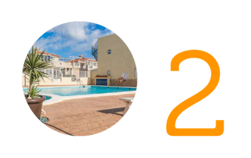 Property 2:  Two-bedroom penthouse in La Zenia