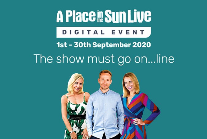 A Place in the Sun Live Digital Event: What's on this week? 14th-20th September