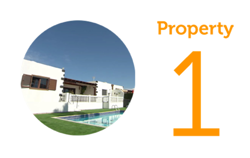 Property 1 Three-bed villa in Playa Blanca