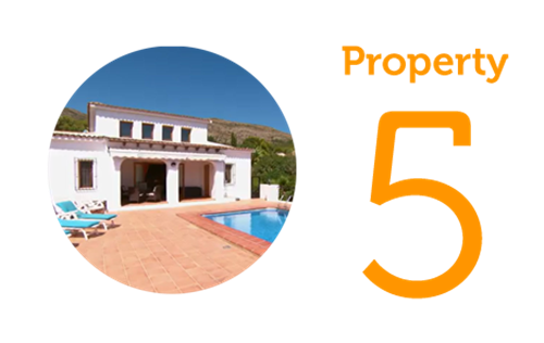 Property 5 Three-bed villa in Jalon