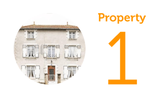 Property 1 Three-bed house in L'Isle Jourdain