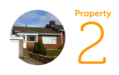 Property 2: Two-bed bungalow in South Lancaster