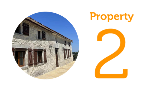 Property 2 3 Bedroom Detached Stone House in Chartuzac / Montendre