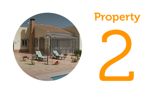 Property 2 3 Bedroom Villa with Conservatory in Huércal-Overa 