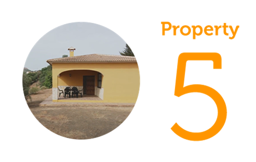 Property 5 3 Bedroom Yellow Villa in Comares