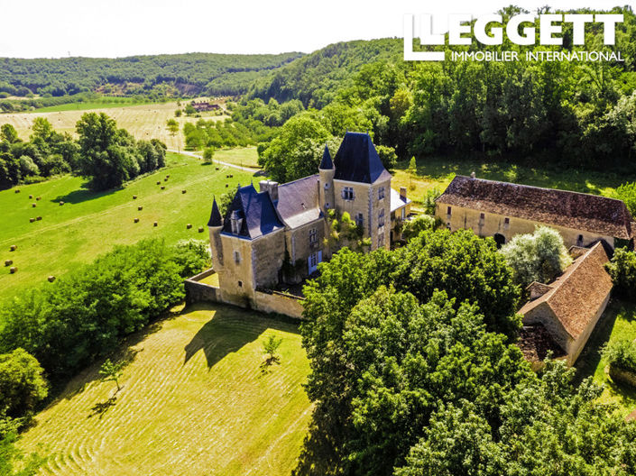 Image No.1-Châteaux de 8 chambres à vendre à Coulaures