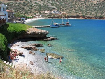 Nearby village & beach of Plaka