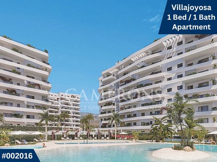 Image No.1-Appartement de 1 chambre à vendre à Villajoyosa-La Vila Joíosa