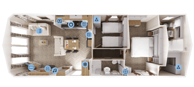 42x14 2 Bed Sleeps 6 Sheraton Elite 01