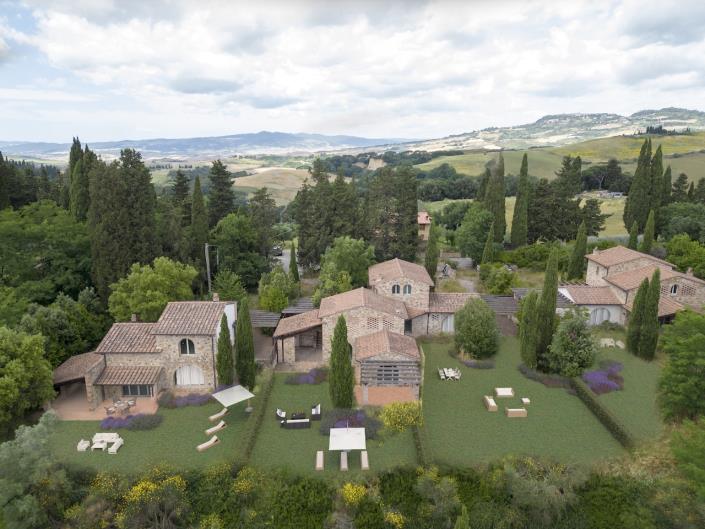 Image No.1-Jumelé de 2 chambres à vendre à Volterra