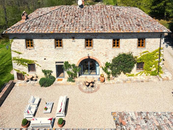 Image No.1-Ferme de 7 chambres à vendre à Gaiole in Chianti