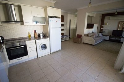 Modern Golf Apartment - Central Belek - Spacious living area