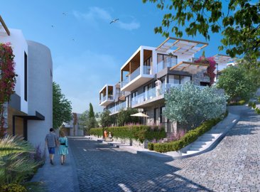 Sea Front Bodrum Villa - Adabuku - Triplex villas