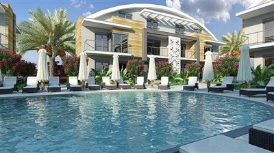 Modern Off-Plan Apartments in Belek- Pool and Sun Terrace