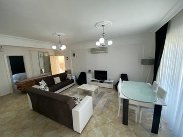 3-Bed Dalaman Apartment- Dining and Lounge