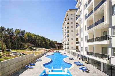 1-Bed Avsallar Apartment-Communal Pool