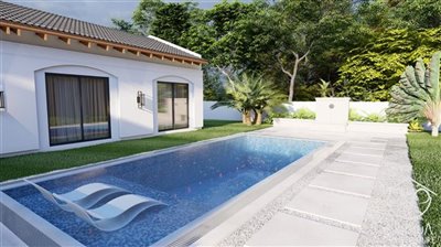 3-Bed Seydikemer Bungalow- Swimming Pool