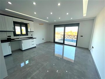 4 Bedroom semi detached brand new Didim Villas  Property For Sale – Spacious living area