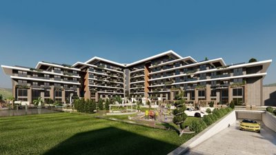 Stylish Off-Plan Antalya Apartments For Sale - Huge landscaped gardens