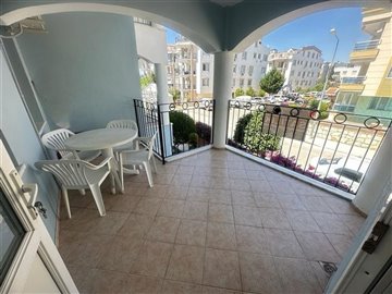 Delightful Modern Didim Property For sale – Very spacious balcony with surrounding views