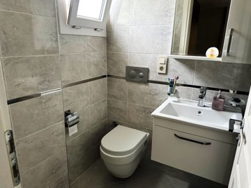 Delightful Ground Floor Dalyan Apartment For Sale - Modern fully fitted ensuite bathroom