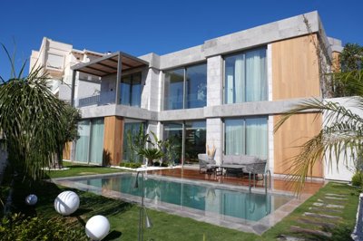 Exclusive Properties For Sale in Bodrum - View to villa in exclusive estate