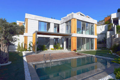 Exclusive Properties For Sale in Bodrum - Main view to a luxury villa