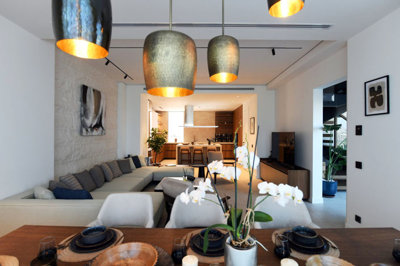 Exclusive Properties For Sale in Bodrum - Stylish living area with gorgeous touches