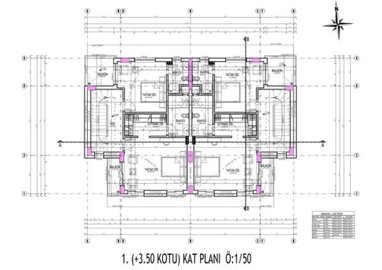 Superb Off-Plan Luxury Antalya Property For Sale - First floor layout plan