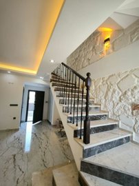 	 Newly-Built-Belek-Villa-For-Sale - Luxury-Interiors-Stairs