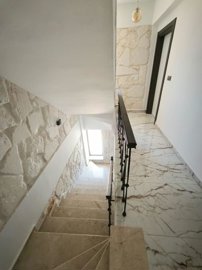 	 Newly-Built-Belek-Villa-For-Sale - Luxury-Interiors-Stairs-Upper-Floor