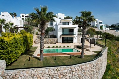 A Sensational Villa In Bodrum With A Private Pool - Main view to this sensational luxury Bodrum villa